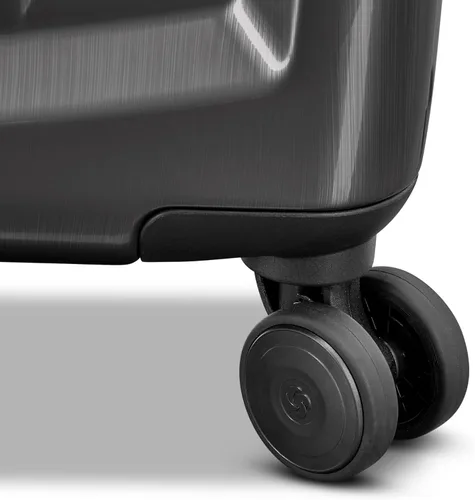 Miniatura 5 de Samsonite Winfield 2 Equipaje rígido con ruedas giratorias, Carbón vegetal, Grande de 28 pulgadas, a cuadros