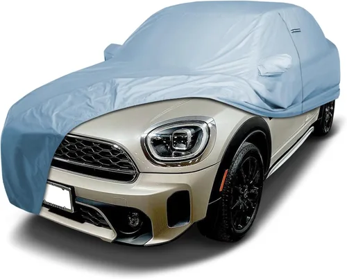 Miniatura 25 de iCarCover Funda de auto personalizada para Mini Clubman (2008-2014), impermeable, para todo tipo de clima, lluvia, nieve, protección solar UV