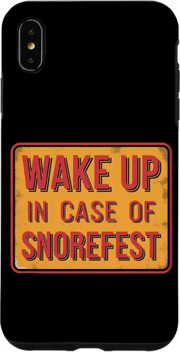 Miniatura 11 de Snorefest Funny Sarcastic Mom Boss Parent Team Work Jokes Case for iPhone XR
