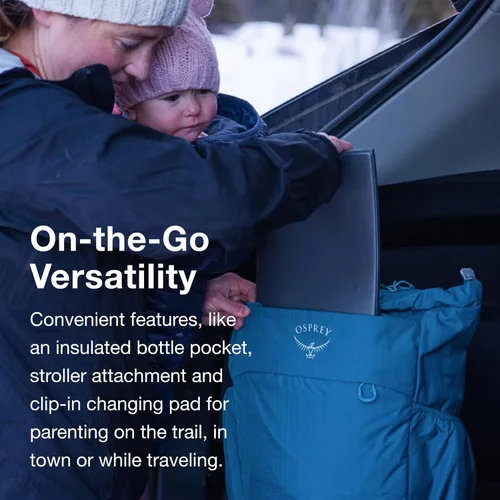 Miniatura 8 de Osprey Poco Baby Changing Tote - Travel Diaper Bag with Changing Pad
