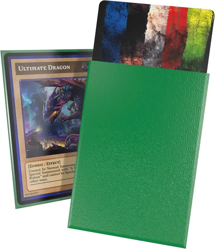 Miniatura 19 de Ultimate Guard Fundas exteriores para cartas Cortex, 100 fundas estándar de tamaño TCG, 66 x 91 mm, con respaldo negro, acabado brillante, sin PVC
