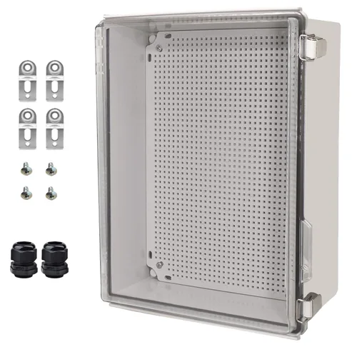 Miniatura 36 de Caja Eléctrica Impermeable para Exteriores Caja de Conexiones Resistente a la Intemperie IP67 Carcasa de Plástico ABS Caja de Proyecto