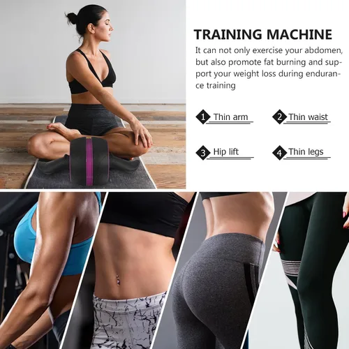 Miniatura 6 de Abaodam Rueda de rodillo abdominal de rebote automático para hombres y mujeres, gimnasio en casa, fuerza de núcleo, ejercicio de fitness, rueda