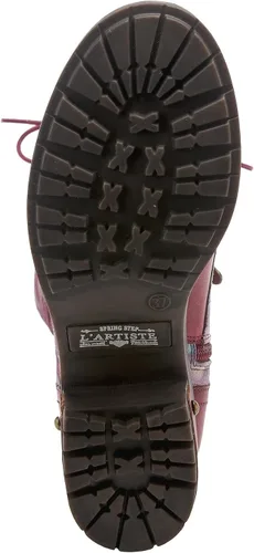 Miniatura 6 de Spring Step L'Artiste Botines icónicos para mujer, rojo (Red Multi)