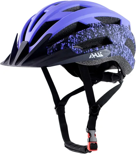 Miniatura 10 de Casco de bicicleta de carretera para adultos jóvenes, casco de bicicleta de montaña ajustable para hombres y mujeres con visera desmontable, 2 Verde