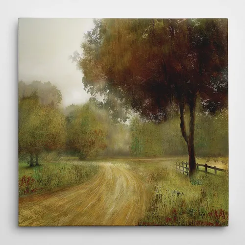 Miniatura 44 de WEXFORD HOME Cuadro Premium en Lienzo con Envoltura de Galería Floral Multicolor para Pared, Arte Abstracto Floral Romántico Moderno, Impresión