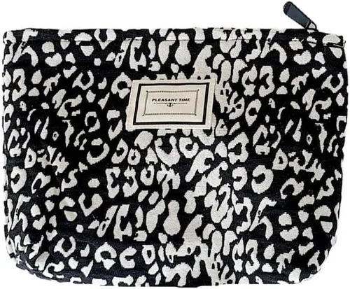 Miniatura 21 de SxoSyo Bolsas de cosméticos para mujer, bolsa de maquillaje grande, bolsa de viaje con cremallera, organizador de brochas de maquillaje para regalos