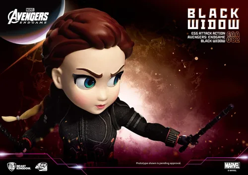 Miniatura 15 de Avengers Endgame: Black Widow EAA-082 Egg Attack Figura de acción