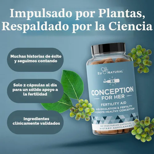 Miniatura 4 de Vitaminas de fertilidad prenatales, regulan tu ciclo, balance de hormonas, ayudan de la ovulación, y luchan contra síndrome de ovario poliquístico