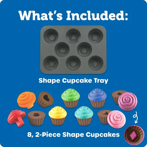 Miniatura 6 de Clasificación de formas en forma de madalenas, Smart Snacks de Learning Resources