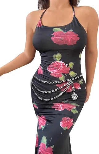 Miniatura 4 de Chain Belts for Women Fashion Plus Size Waist Chain Belt Gold Silver Waist Belt Belly Chain JWaist Links Belt