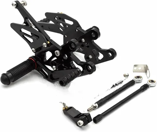 Miniatura 3 de Motorbike Foot Rests For FZ8 For FZ For 8 2010-2013 Motorcycle Rearset Footrest Footpeg Rear Set Adjustable Footrest Pedals(Black)