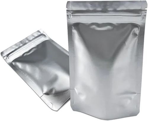 Miniatura 11 de PABCK Bolsas de sellado térmico resellables de 3.55 mil de grosor Mylar negro esmerilado, bolsas selladas de papel de aluminio negro esmerilado, 50
