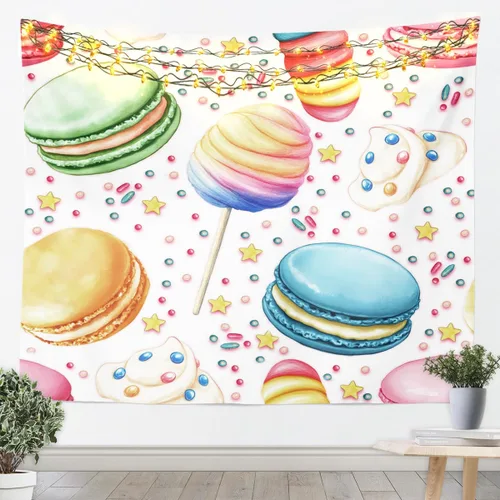 Miniatura 7 de Manfei Tapiz de ciervo para niños, diseño de ramas muertas de camuflaje, decoración rústica de granja, decoración de habitación de niños y niñas