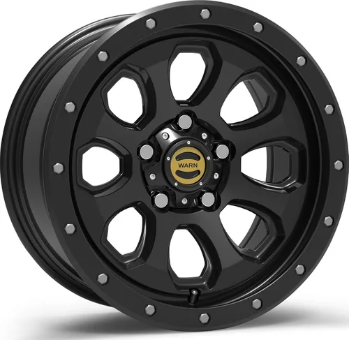 Miniatura 4 de WARN 106683 Tapa central estilo buje, se adapta a: Jeep Wrangler JL, JK y Gladiator JT - Negro