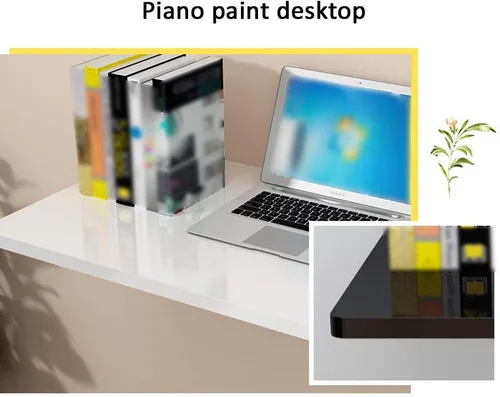 Miniatura 2 de Mesa de almacenamiento flotante plegable para montar en la pared, escritorio de computadora, mesa de trabajo resistente, mesa de costura, mesa