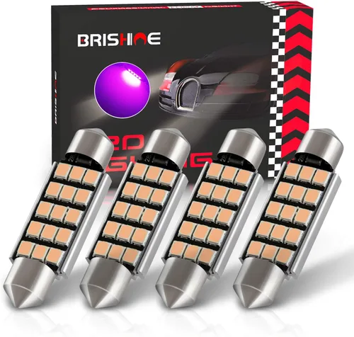 Miniatura 11 de 4 bombillas LED Festoon DE3175 de 1.102 in y 1.142 in, 2835 chipsets Canbus sin errores, 1.1 pulgadas, DE3021 3175 3022 N3, bombillas LED