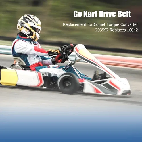 Miniatura 7 de WFLNHB Go Kart - Correa de transmisión de 37 x 98 pulgadas para convertidor de par 203597, sustituye a 10042 (1)