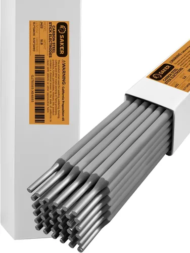 Miniatura 12 de Saker E6013 Varilla de Soldadura 3/32 Pulgadas 1 Libra Electrodos de Soldadura de Barra de Acero al Carbono