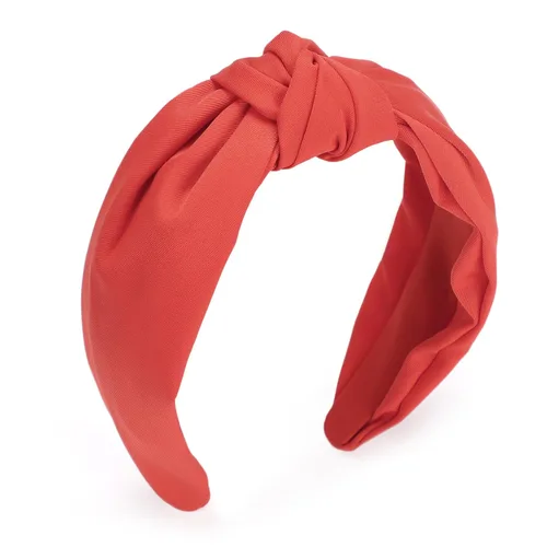 Miniatura 11 de Etercycle Diadema para mujeres, diadema ancha anudada, banda elástica para el cabello de yoga, accesorios de moda para el cabello para mujeres