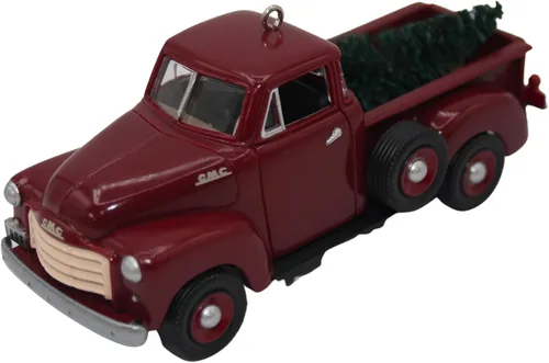 QX6105 All American Trucks #3 1953 GMC Truck 1997 Hallmark Adorno de recuerdo