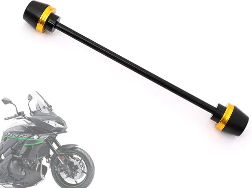 Miniatura 5 de MC MOTOPARTS Compatible con KLE 650 2008-2009 - Protectores de horquilla para eje delantero negro