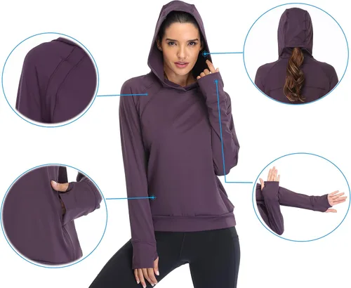 Miniatura 2 de Oalka - Sudadera ligera para mujer.