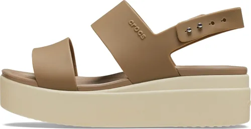 Miniatura 9 de Crocs Sandalia Brooklyn de cuña baja para mujer