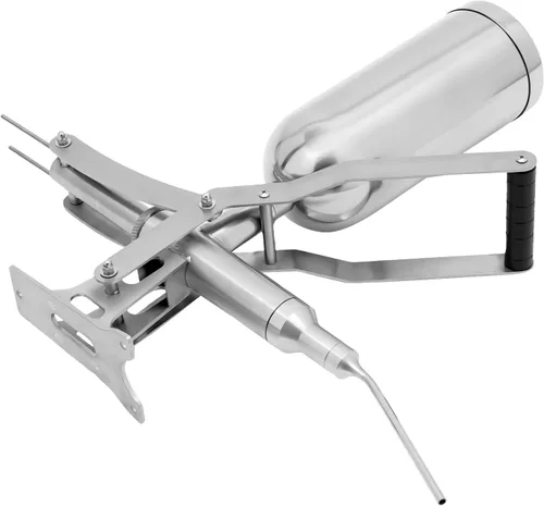 Miniatura 4 de Máquina de llenado manual de churrera de acero inoxidable con capacidad de 5L, máquina de llenado de churrera de acero inoxidable, uso comercial