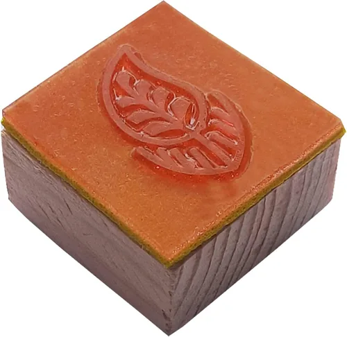 Miniatura 37 de Royal Kraft Sello de goma de madera espiral - Impresión de bloques de bricolaje en papel, tela, henna Rtag020