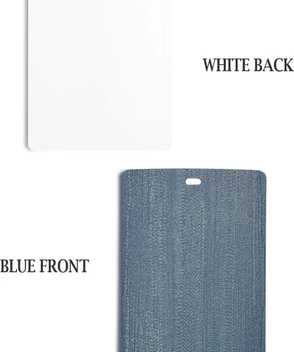 Miniatura 4 de DALIX Arctic Blue - Listones de textura vertical para ventana, 58.5, paquete de 5