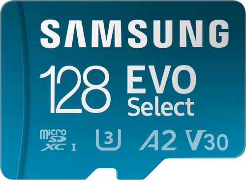 Miniatura 9 de SAMSUNG EVO Select Micro SD tarjeta de memoria + adaptador, 256 GB microSDXC 130 MB/s Full HD y 4K UHD, UHS-I, U3, A2, V30, almacenamiento ampliado