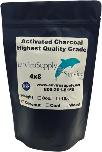 Miniatura 5 de Carbón de carbón activado con cáscara de coco virgen premium 4x8 (para aplicaciones de purificación de aire y fase de vapor), cubo resellable a