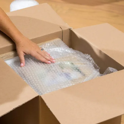Miniatura 5 de Rollo de burbujas para protección de embalaje Duck, Transparente