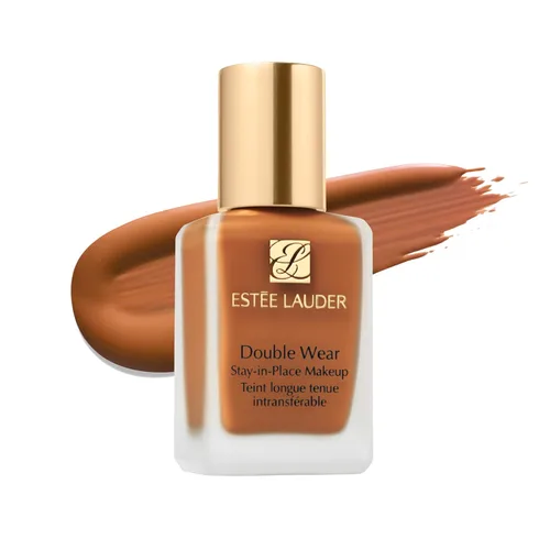 Miniatura 19 de Estée Lauder Maquillaje de base de maquillaje doble que se mantiene en su lugar, base mate de larga duración, 1 onza líquida 5C2 Sepia - Profundo