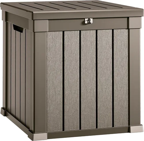 Miniatura 12 de YITAHOME Caja de almacenamiento para la terraza, de 51 galones, contenedor de almacenamiento para exteriores resistente a la intemperie para cojines