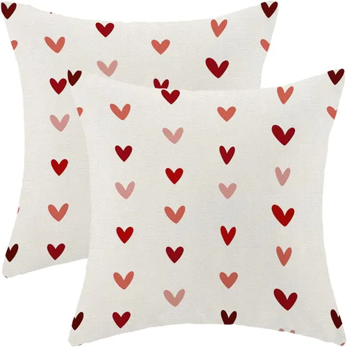 Miniatura 72 de AEIOAE - Juego de 2 fundas cuadradas de almohadones de lino para otoño con calabaza en tono naranja quemado y blanco, para decoración al aire libre
