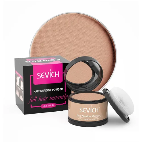 Miniatura 31 de Sevich - Sombra instantánea en polvo para línea capilar de cobertura rápida, corrector rápido de raíz de canas finas, cejas y barba, resistente al