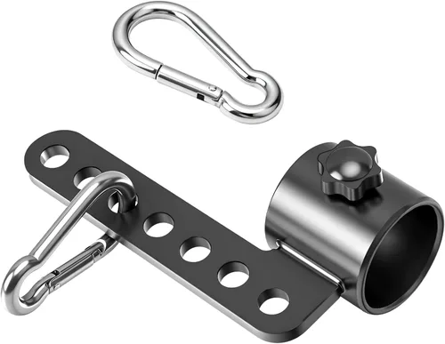 Barra de sentadillas con cinturón para barra olímpica de 2 pulgadas, color negro, soporta 500 libras, accesorios para entrenamiento de gimnasio en