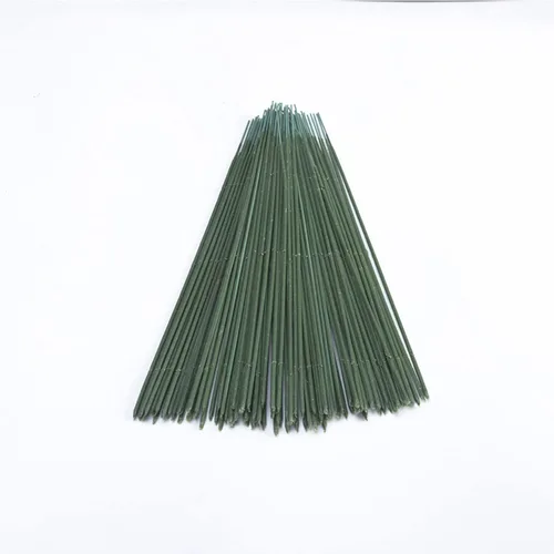 Miniatura 10 de 100 piezas de tallo floral de plástico de 7.87 pulgadas/7.9 in, varillas de flores artificiales, accesorios para hacer alambre, manualidades, ramo