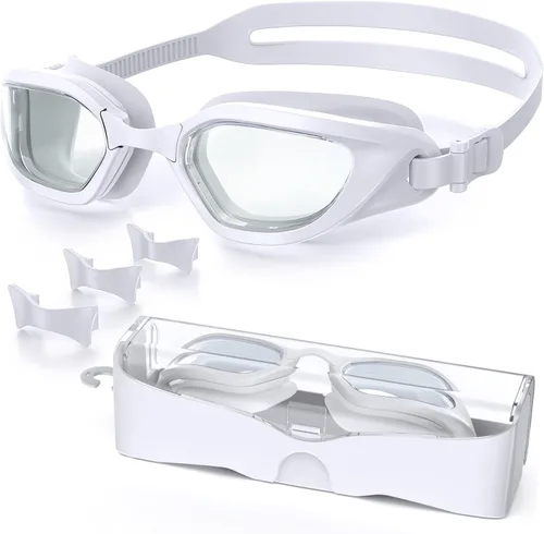 Miniatura 30 de Gafas de Natación, Gafas de Natación Unisex para Adultos Anti Niebla Anti UV Sin Fugas Visión Amplia para Hombres Mujeres Jóvenes