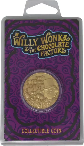 Miniatura 3 de Fanattik Willy Wonka and The Chocolate Factory - Moneda coleccionable de edición limitada
