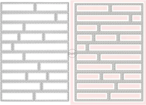 Miniatura 19 de DzIxY One Cloud Border Label Troqueles de corte de metal para kit de fabricación de tarjetas, troqueles de papel de gofrado, plantillas de máquina 6