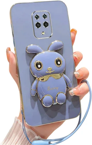 Miniatura 9 de Funda compatible con Redmi Note 9S Funda de teléfono TPU Silicona Soporte galvanizado Suave Durable Caída Protección a prueba de golpes para Redmi 7
