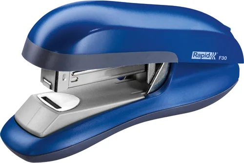 Miniatura 3 de Rapid F30 Fashion - Engrapadora de media tira, capacidad para 30 hojas, grapado plano, diseño ergonómico, negro, 23256500