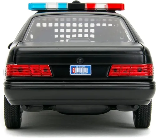 Miniatura 6 de Jada Robocop 35 aniversario 1:24 OCP Ford Taurus - Coche fundido a presión y figura de Robocop de 2.75 pulgadas, juguetes para niños y adultos