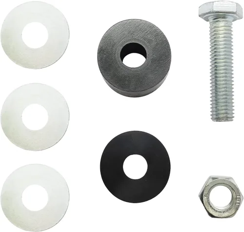 Miniatura 8 de Paquete de 2 topes de canal de puntal para carrito, rodillos para ruedas de carrito, posicionamiento para canales de puntal de 1-5/8 pulgadas