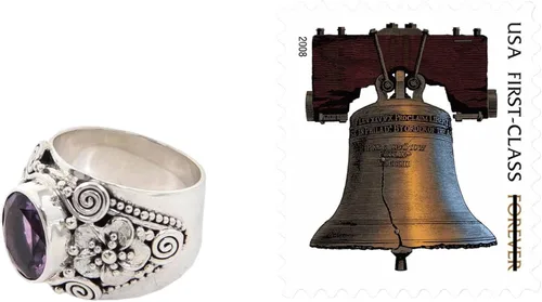 Miniatura 3 de NOVICA Anillo floral de plata de ley 925 amatista 'lila Frangipani', Plata Esterlina, Amatista Sin piedras preciosas