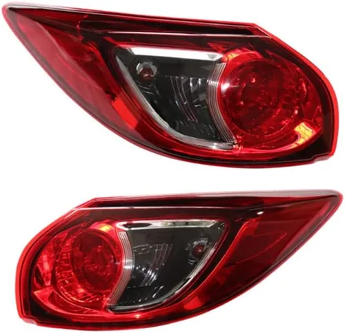 Miniatura 10 de Para 2013 2014 2015 2016Mazda CX-5 halógeno exterior luz trasera luz trasera reemplazo rojo lente (lado izquierdo)