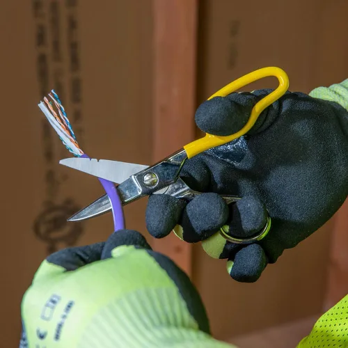 Miniatura 6 de Kit de empalmador de cables Klein Tools 46039 con empalmador, cuchillo para electricistas y tijera de caída libre